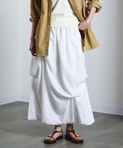 TUCK BALLOON SKIRT
