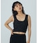 LAME KNIT BUSTIER
