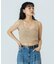 LAME KNIT BUSTIER