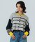 MULTI STRIPE KNIT CARDIGAN