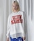 FROCKY PRINT DOCKING HEM SWEAT