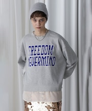 FROCKY PRINT DOCKING HEM SWEAT