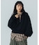 VOLUME SLEEVE ZIP UP TOP