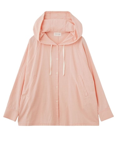 HOODED BIG SHIRT
