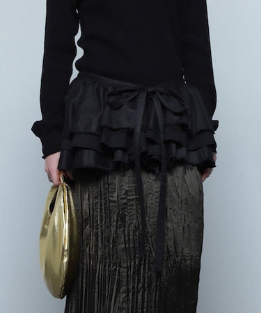 FRILL COLLAR BELT