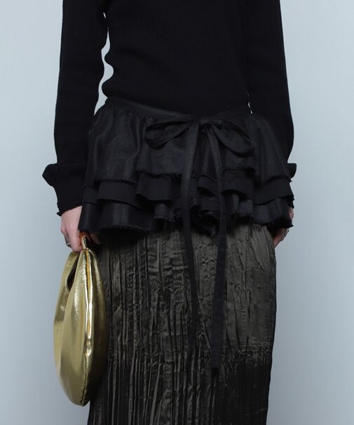 FRILL COLLAR BELT