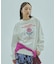 ROSE PRINT L/S SWEAT