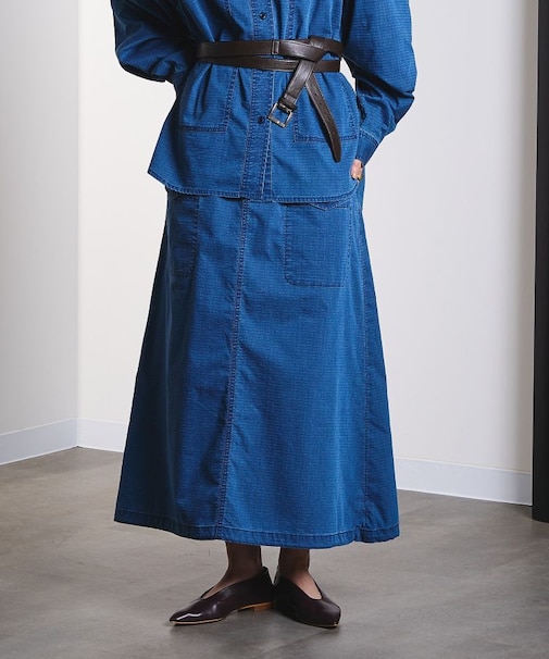 RIP STOP CARGO POCKET SKIRT