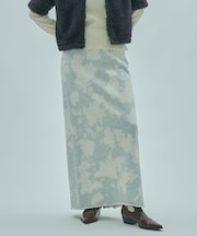 BLEACH SWEAT SKIRT