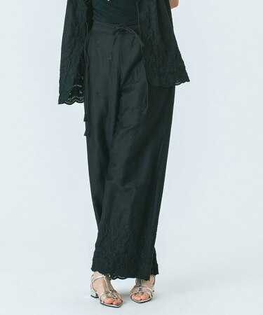 EMBROIDERY PANTS