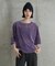 CHIGNON ベロアメッシュTシャツ