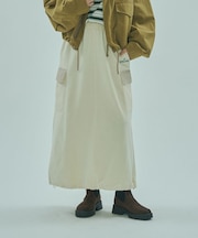 ROSE BUD x SPALDING FLEECE SKIRT