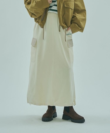 ROSE BUD x SPALDING FLEECE SKIRT