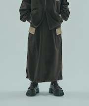 ROSE BUD x SPALDING FLEECE SKIRT