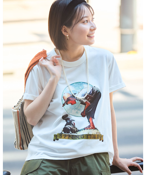 ノーマンロックウェルTシャツ