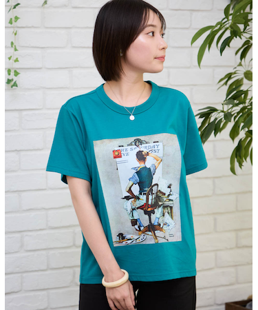 ノーマンロックウェルTシャツ