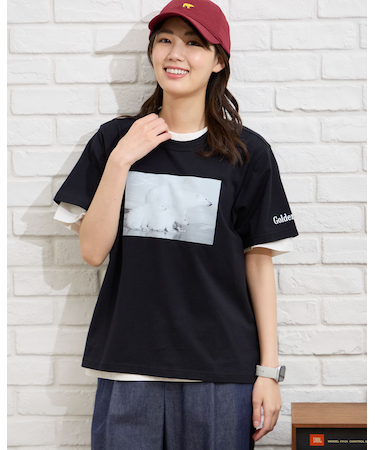 シロクマTシャツ