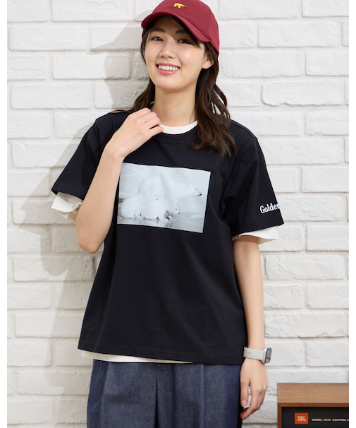 シロクマTシャツ