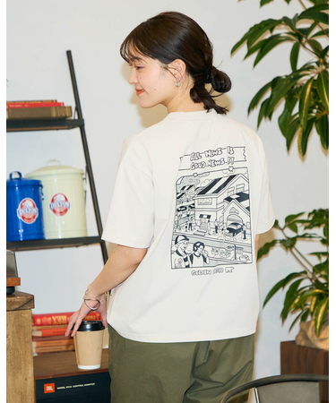 バックプリントTシャツ / YUTAKA NOJIMA コラボレーション