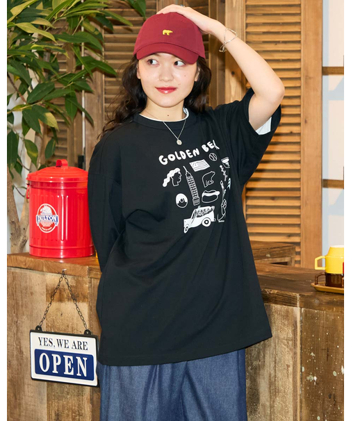 モチーフプリントTシャツ / Saki Morinaga コラボレーション