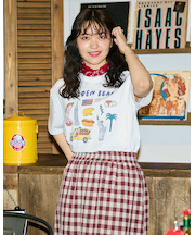モチーフプリントTシャツ / Saki Morinaga コラボレーション