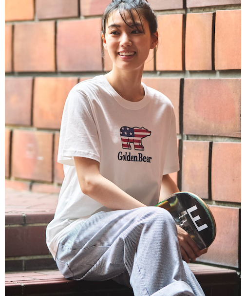 国旗ベアTシャツ