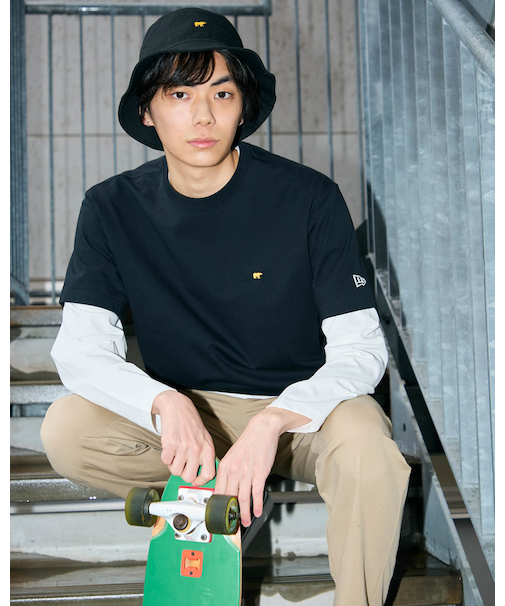 NEW ERAR S/S Cotton Tee / コラボレーションTシャツ