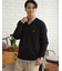 無地Vネックニット