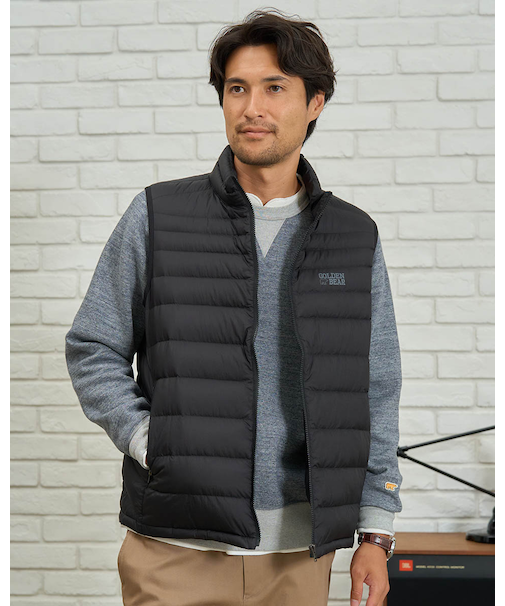 軽量ダウンベスト