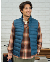 軽量ダウンベスト