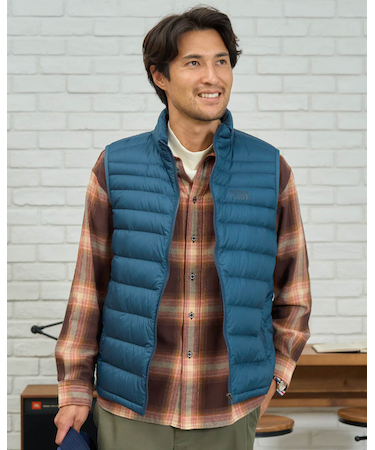 軽量ダウンベスト