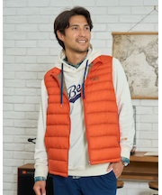 軽量ダウンベスト