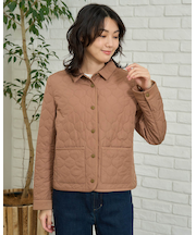 キルトショートジャケット