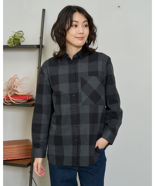 バッファローチェックシャツ