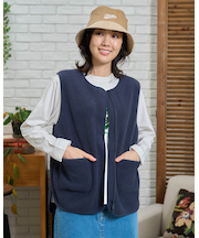 ボアフリースベスト