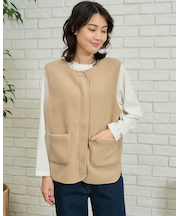 ボアフリースベスト