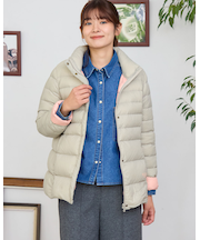 洗える軽量ダウンジャケット