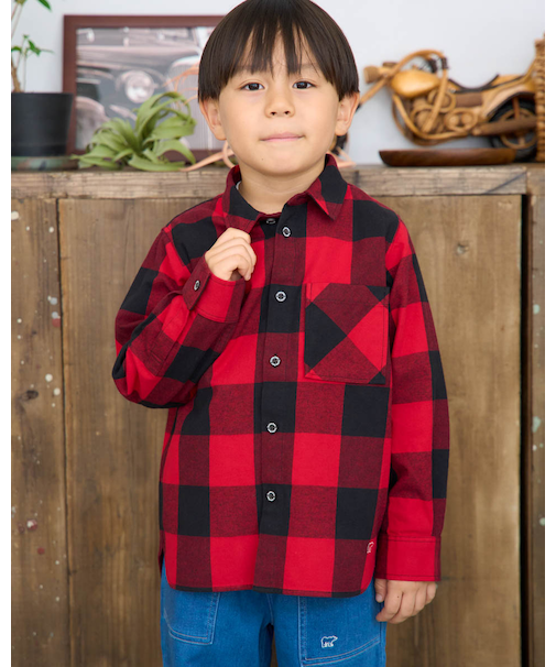 バッファローチェックシャツ