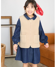 ボアフリースベスト