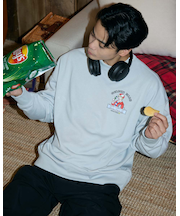 プリントスウェット/YUTAKANOJIMAコラボレーション