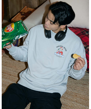 プリントスウェット/YUTAKANOJIMAコラボレーション