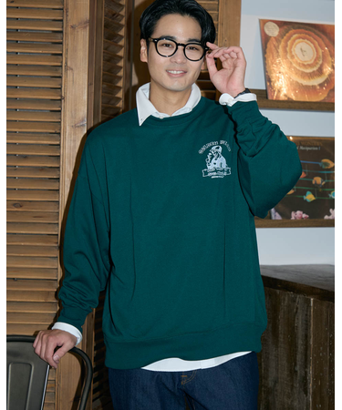 プリントスウェット/YUTAKANOJIMAコラボレーション