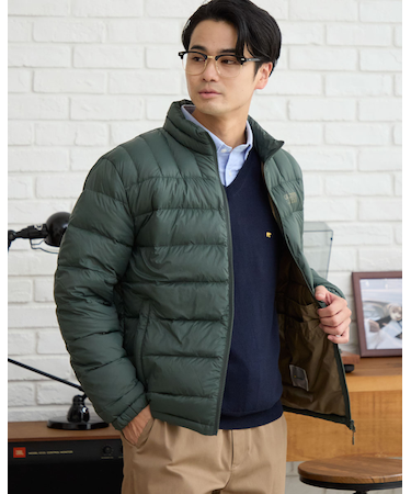 洗える軽量ダウンジャケット