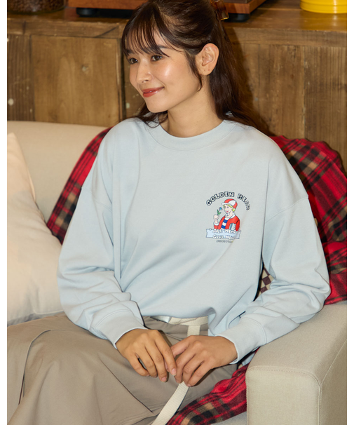 プリントスウェット/YUTAKANOJIMAコラボレーション