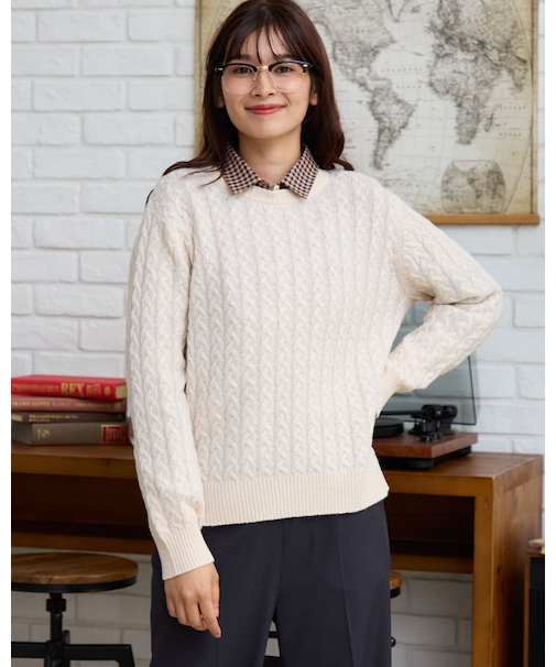 洗えるGBラムウールニット