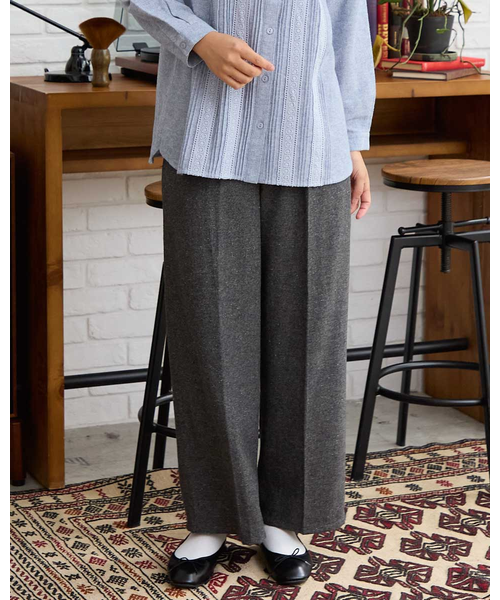 プレスタックストレートパンツ｜ゴールデンベアの通販｜&mall（アンド