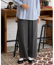 プレスタックストレートパンツ