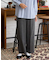 プレスタックストレートパンツ