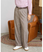 プレスタックストレートパンツ