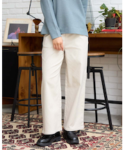 裏起毛ストレートパンツ